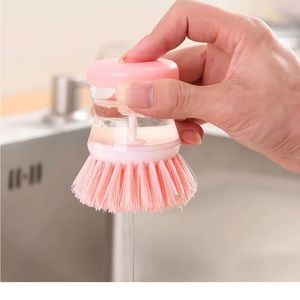 Dish Brush with Soap Dispenser